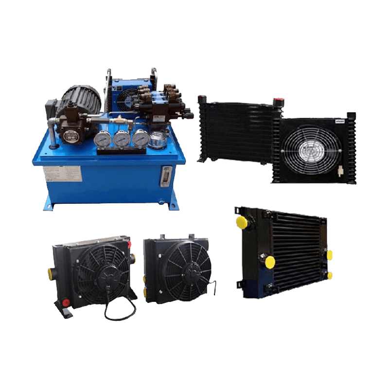 Hydraulisk varmeveksler i aluminium